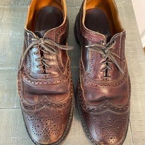 Allen Edmonds wingtip Oxford dress shoes